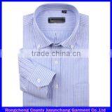 Non-iron Vertical Striped Oxford Mens Shirt thumbnail-1