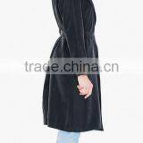 Runwaylover Ladies New Fashion Coat Autumn Spring Satin Trench Coat Women thumbnail-4