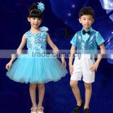 Dress on Show Wear Girls Boys Child Cheap Cheerleading Uniforms thumbnail-5