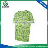 High Quality Sublimation Printing Polyester Unisex Sport Custom T-shirt thumbnail-1
