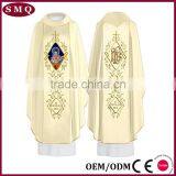 Good Quality Embroidery of Mother and Child Christmas Vestment thumbnail-1