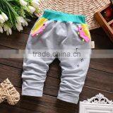 Wholesale Autumn Cotton Printing Girls Baby Pants Trousers thumbnail-3