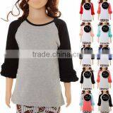 Factory Wholesale Icing Ruffle Shirt thumbnail-5