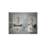 Porcelain Dinner Set White Porcelain Dinnerware thumbnail-1