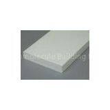 5/4 x 6 White Recyclable PVC Trim Board For Interior , No Splitting