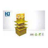 Shopping Mall Custom Cardboard Display Stand For Advertising / Promotion