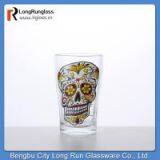 LongRun 4oz Skeleton Sprinting Whisky Shot Glass Glasses Wholesale thumbnail-1