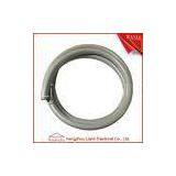 Gray 1/2 Liquid Tight Flexible Electrical Conduit PVC Coated With Cotton Wire