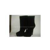 YSL Bootie in Suede thumbnail-1