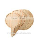 Pine Wood Pizza Plate Tray / 8-12inch Pizza t Tray Coffee Holder Tray / Msh Dessert Cake Woode l Plate Tray / Fancy Dinnerware