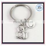 2016 Personalized Keyring, Backpack Metal Material Type Cute Cat Key Chain