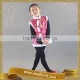 Chinese New Years Kids Fur Trimming Vests