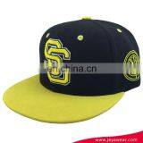 Snapback Cap With Double "S" Puff Embroidery Logo in Front and Undervisor thumbnail-2