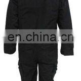 Black Color 100% Cotton Durable Mechanic Coverall Anti-Wrinkle Workwear Coverall thumbnail-2