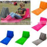 2016 Hot-selling Wicked Wedge/Inflatable Backrest Pillow/Inflatable Wedge Back Support Pillow/Beach Wedge Backrest Pillow