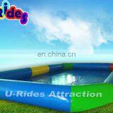 Green and blue swimming Inflatable pool