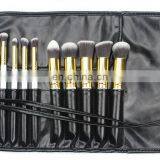 Hot Selling Wholesale 10 Makeup Brush Set Ten Make-up Brush Kit Colour Makeup Tools 5 Big m 5 Small Brush thumbnail-2