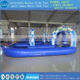 TOP Inflatable go Kart Track for Racing Sport Game thumbnail-1