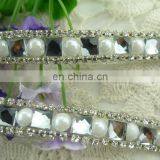 New Design Hot Fix Trim Bag Accessories,rhinestone Trimming thumbnail-3