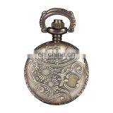 Wholesale Vintage Quartz Watch, Free Shipping Pocket Watch With Alloy Chain and Rabbit Header Wishing Bottle Pearls thumbnail-4