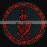 Custom logo university embroidery patch