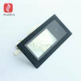 3MM Black Silk Screen Printed Glass Panel for LED Flat Panel Down Lights thumbnail-5