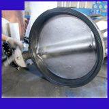 D371XP-10P PN10 SS304 Body SS304 Disc Wafer Butterfly Valve DN350 With Worm Gear thumbnail-1