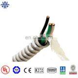 UL Certificated PVC Insulation PVC Inner Sheath Aluminum Alloy Chain Armoring MC Cable thumbnail-5