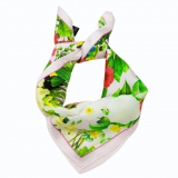 Custom Digital Satin Printed Shawl Designer Head Scarf thumbnail-1