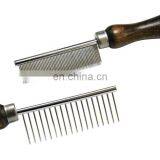 Pet Comb Stainless Steel Straight Comb Cleaning Grooming Pet Products thumbnail-4