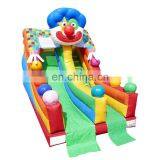 Colorful Commercial Inflatable Clown Slide Bouncer For Sale thumbnail-1