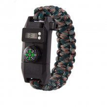 Tactical Accessories Bracelet With Compass and Rope thumbnail-4