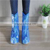 Durable Foldable Waterproof Rain Boot Cover for Rainy Days thumbnail-2