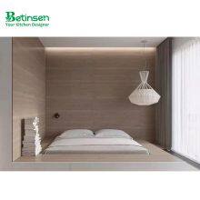 HT010 Enviroment Friendly Lacquer Wood Modern Hotel Motel Room Furniture 3 4 5 Stars Hotel Room Set