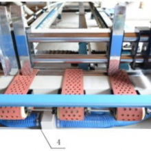 single piece carton folding gluing machine