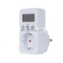Household Power Meter Measuring Outlet Plug in Socket Usage Monitor US/UK/EU/AU Plug Electric Power Meter With LCD Screen thumbnail-2