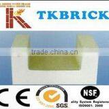 Big Size Fire Clay Block for Glass Furnace Clay Brick