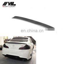 Carbon Fiber G35 G37 Rear Spoiler for Infiniti G37 G25 2006-2013 thumbnail-1