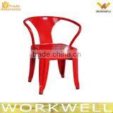 WorkWell Industrial Colorful Metal Metal Garden Chair Kw-St18