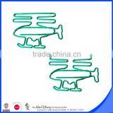 High Quality Shiny Colorful Paper Clip Helicopter Shape thumbnail-2