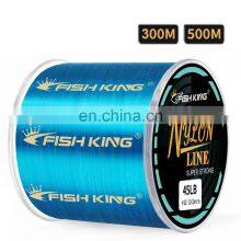 Nylon Fishing Line 300m/500m 5 Colors Super Strong Pull Power Line Fluorocarbon Fishing Line thumbnail-3