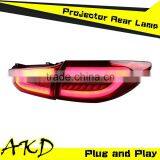 AKD Car Styling MAZDA 6 LED Tail Light New MAZDA6 Tail Lights 2014 Rear Trunk Lamp DRL+Turn Signal+Reverse+Brake