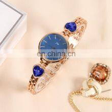 JW 6263 Charm Quartz Designer Wrist Watch Slim Chain Strap Stainless Steel Ladies Watches thumbnail-2