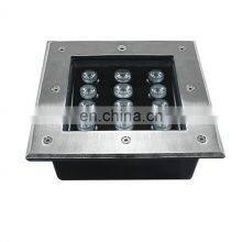 Waterproof 24W DC24V LED Garden Buried Outdoor Recessed Deck Light RGBW RGB Underground Sidewalk Light thumbnail-2