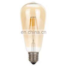 AC110V 230V ST19 ST58 ST21 ST64 Energy Saving 4W 6W 8W LED E27 Vintage Filament Bulb For Indoor Decoration