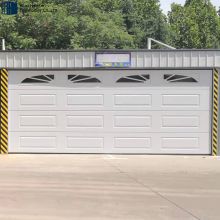 Factory Direct Sale Modern Design Best Price Remote Control Automatic Overhead Sectional Garage Door with Motor