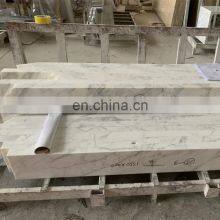 Wholesale Price of Italian Statuario Marble Decorative Door Architrave Trim thumbnail-5