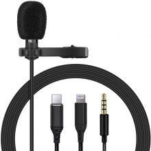 Mini Portable Microphone Condenser Microphone Lavalier Microphone Type C for Android phone