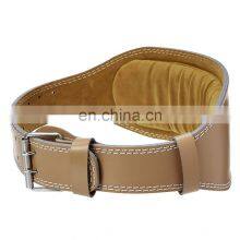 New Hot Comfortable Weightlifting Leather Belts Power Lever For Training / Cowhide Leather Weightlifting Belt For Body Building thumbnail-3