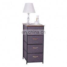 Pure Color White Queen Bed Night Tables Stand thumbnail-4